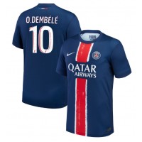 Camiseta Paris Saint-Germain Ousmane Dembele #10 Primera Equipación 2024-25 manga corta